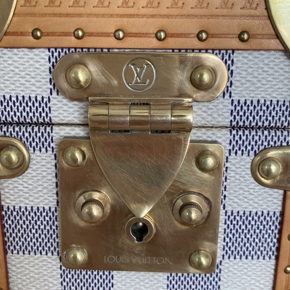 LOUIS Vuitton Damier Azur Coffret Merveilles PM - Picture 3 of 14